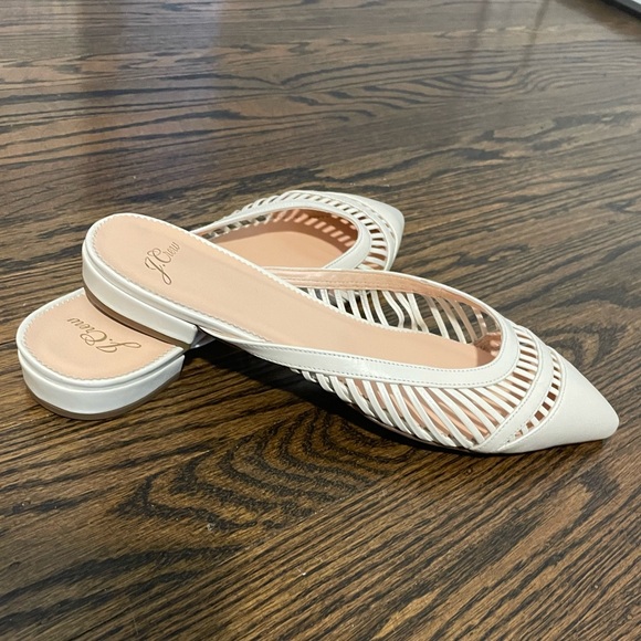 NEW with box JCrew Leather Cage Gwen Mule. Size 8.5 - Picture 3 of 4